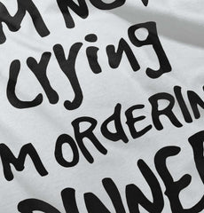 Ordering Dinner Infant Baby Bib-Direct To Garment Print-Brisco Baby