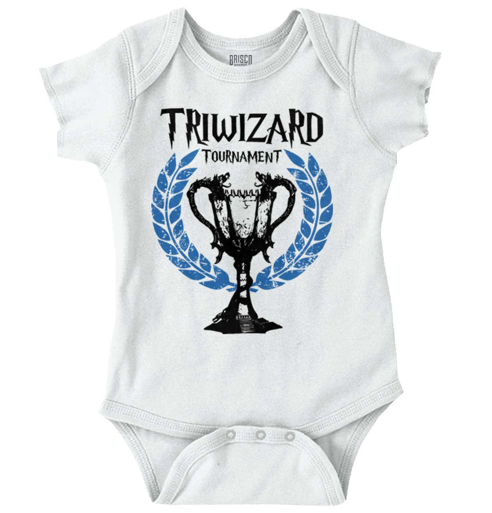 Triwizard Romper Bodysuit-Direct To Garment Print-Brisco Baby