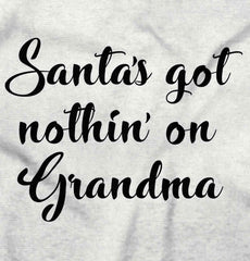 Nothin' On Grandma Infant Toddler T Shirt-Direct To Garment Print-Brisco Baby