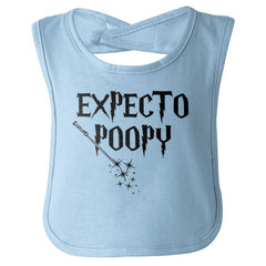Expecto Poopy Infant Baby Bib-Direct To Garment Print-Brisco Baby