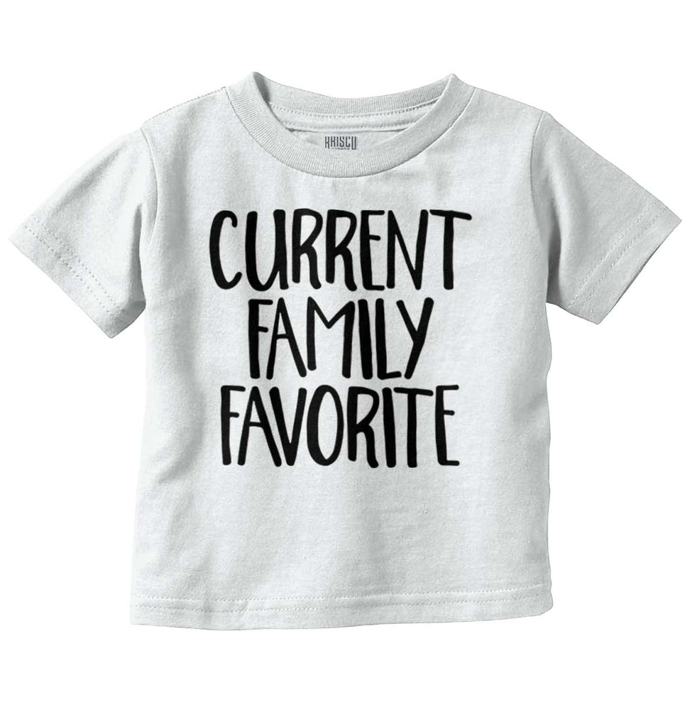 Family Favorite Infant Toddler T Shirt-Direct To Garment Print-Brisco Baby