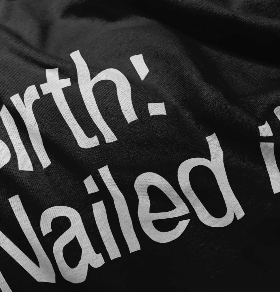 Nailed It Infant Baby Bib-Direct To Garment Print-Brisco Baby