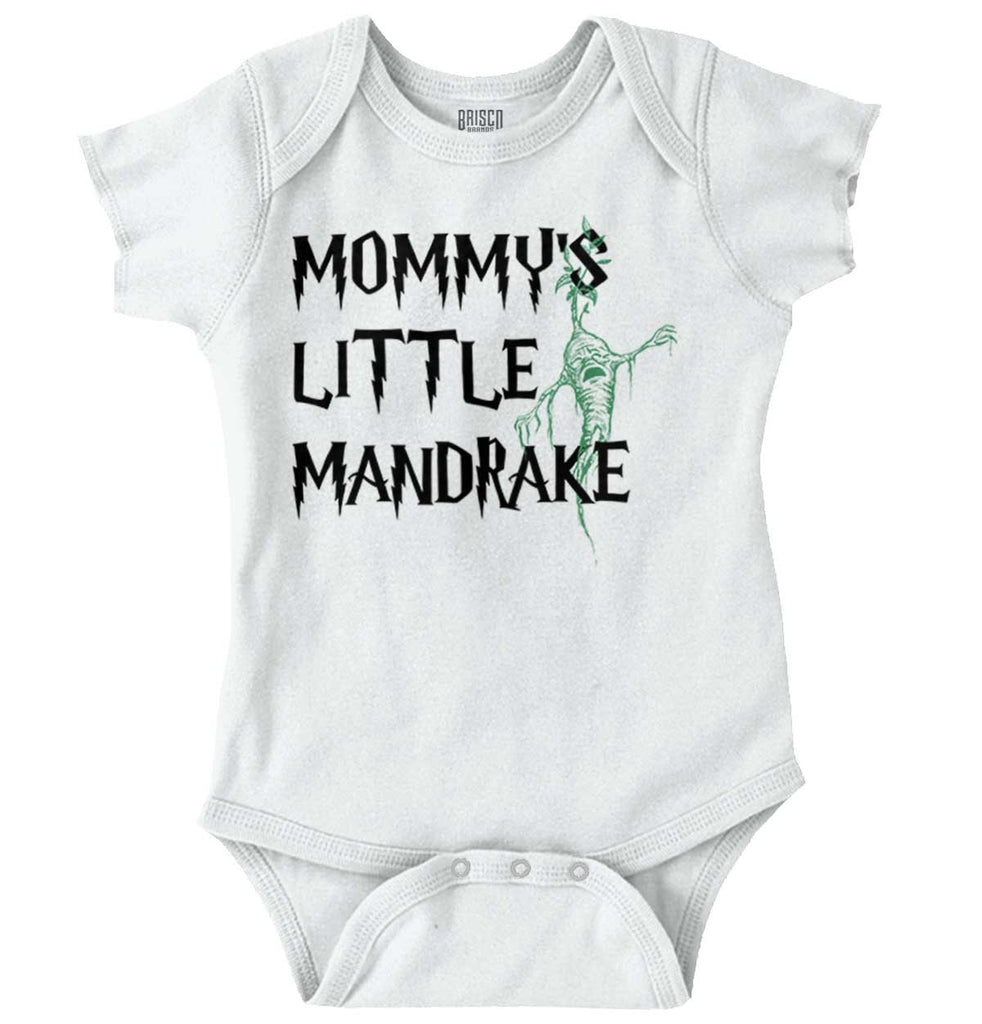 Mommy's Little Mandrake Romper Bodysuit-Direct To Garment Print-Brisco Baby