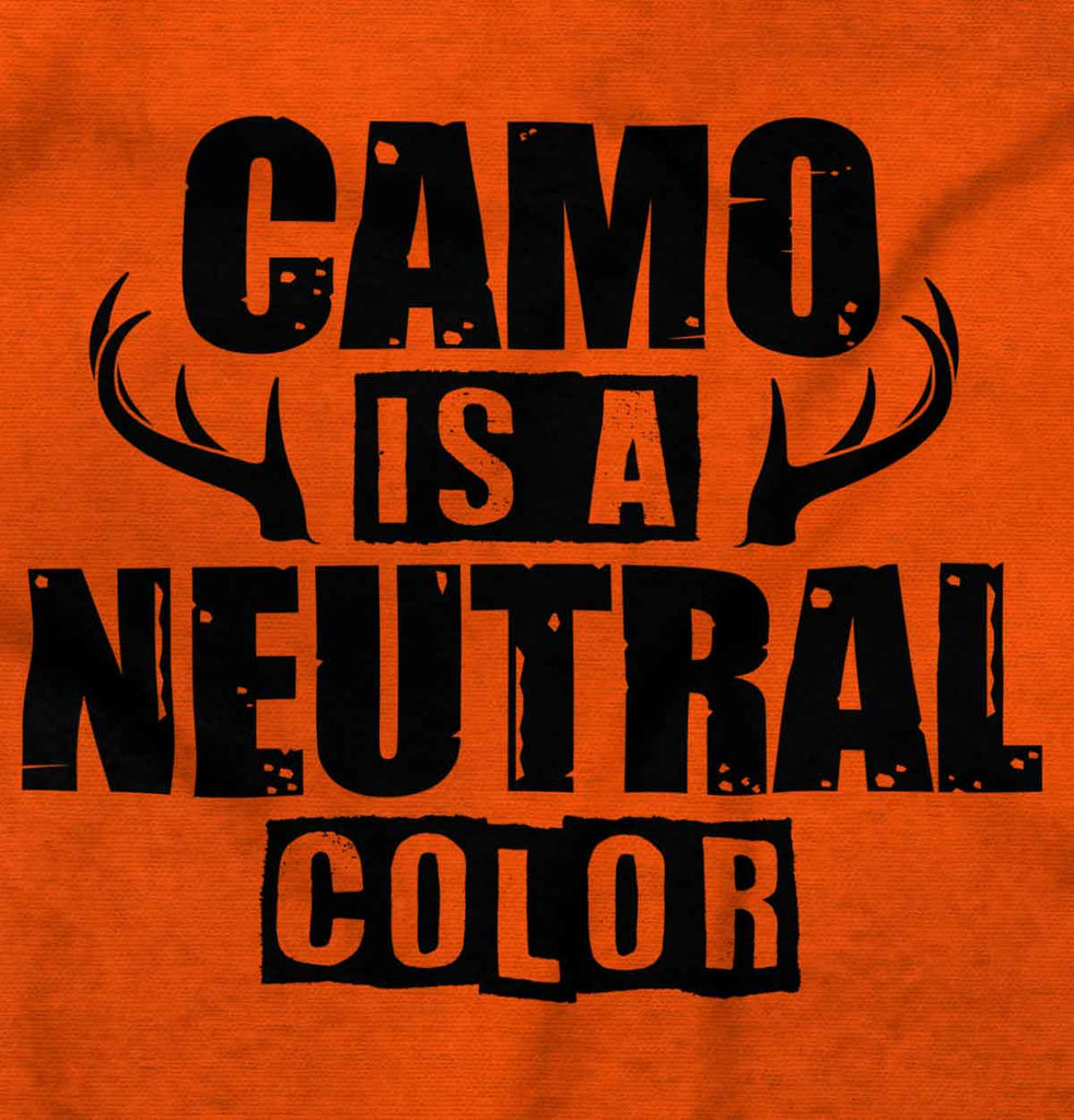 Camo Is A Neutral Color Romper Bodysuit-Direct To Garment Print-Brisco Baby