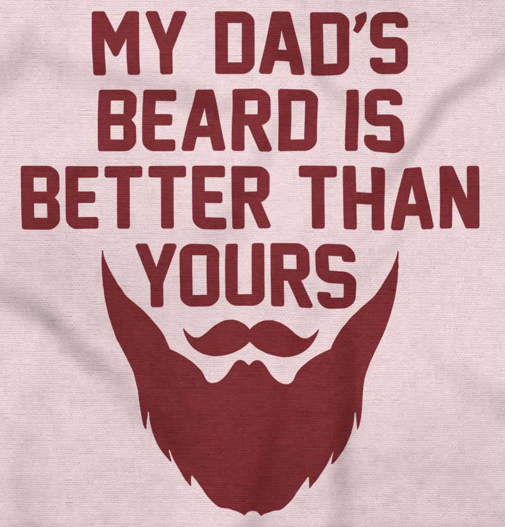 Dad's Beard Solid Baby Infant Dress-Direct To Garment Print-Brisco Baby