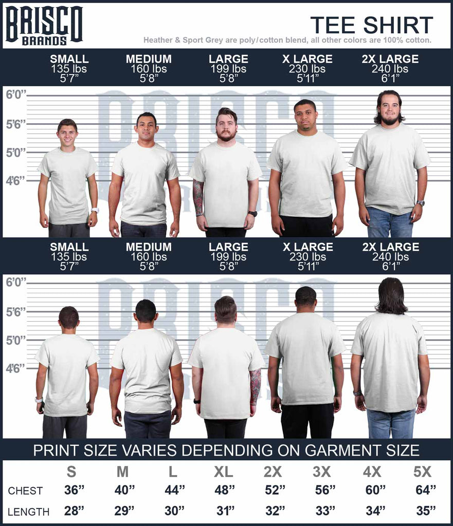 Daddysaurus T-Shirt-Direct To Garment Print-Brisco Baby