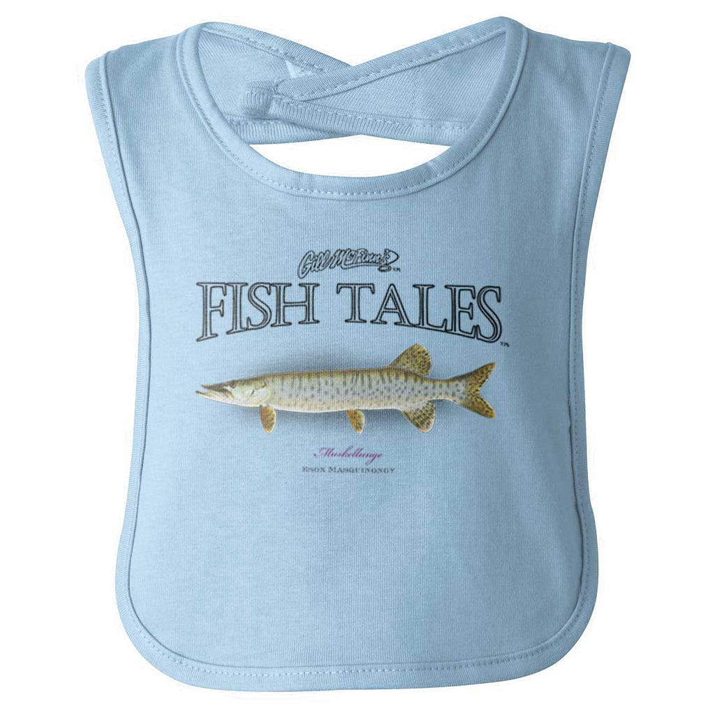 Muskellunge Infant Baby Bib-Direct To Garment Print-Brisco Baby