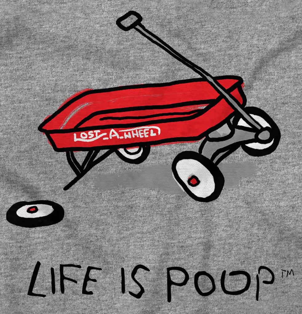 Broken Wagon Infant Toddler T Shirt-Direct To Garment Print-Brisco Baby