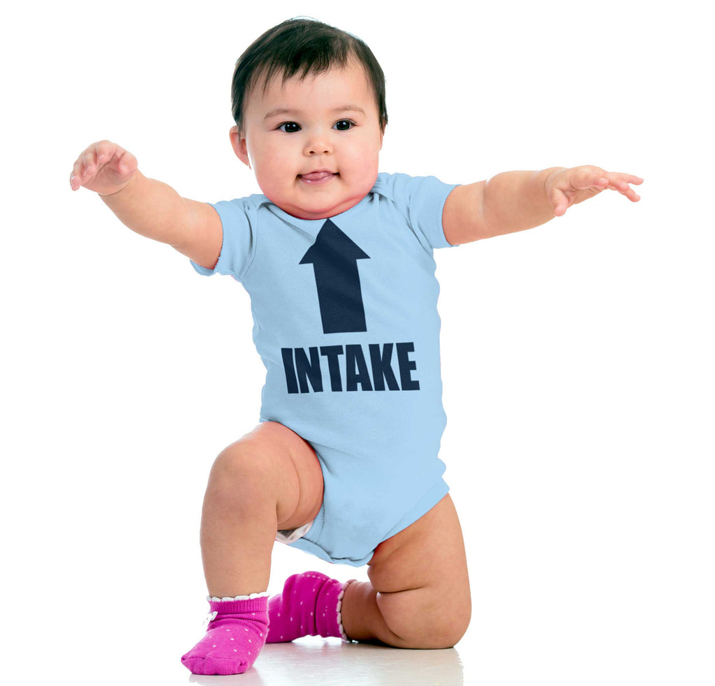 Intake Romper Bodysuit-Direct To Garment Print-Brisco Baby