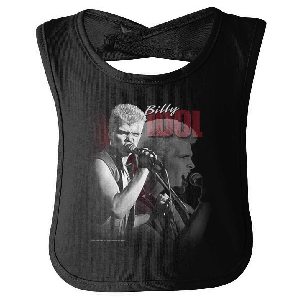 Graphic Idol Infant Baby Bib-Direct To Garment Print-Brisco Baby