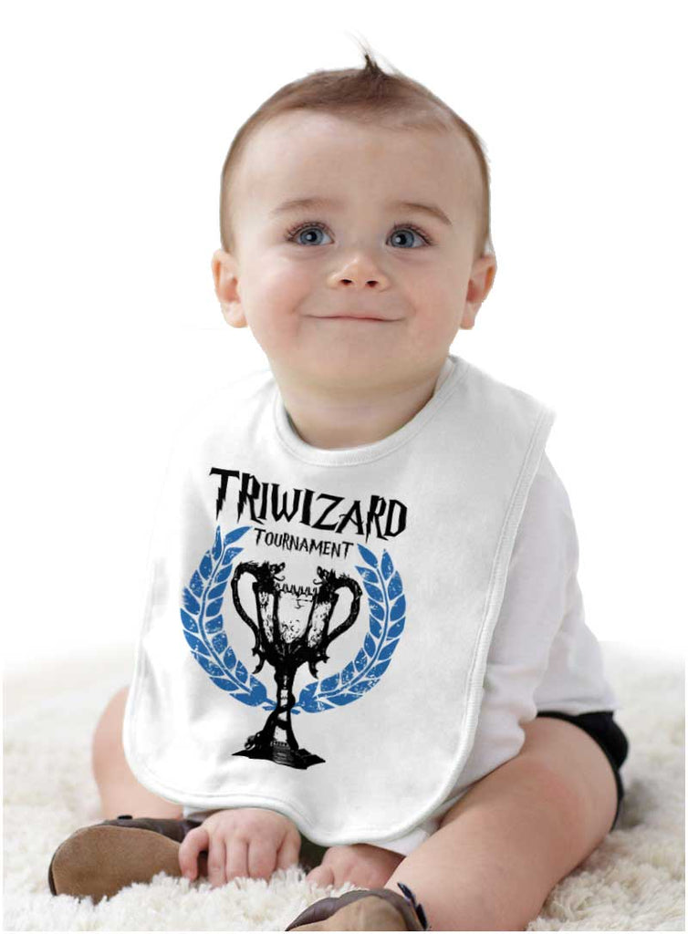 Triwizard Infant Baby Bib-Direct To Garment Print-Brisco Baby