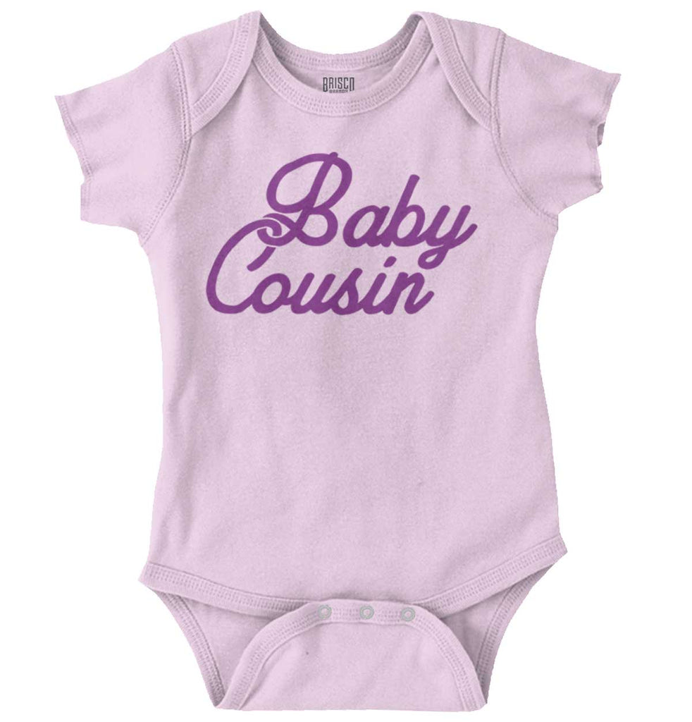 Baby Cousin Romper Bodysuit-Direct To Garment Print-Brisco Baby