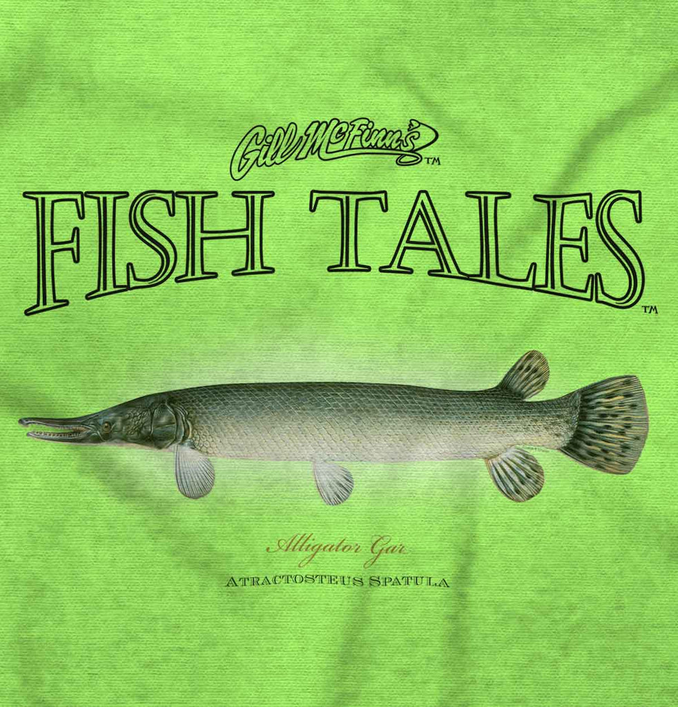 Alligator Gar Infant Toddler T Shirt-Direct To Garment Print-Brisco Baby
