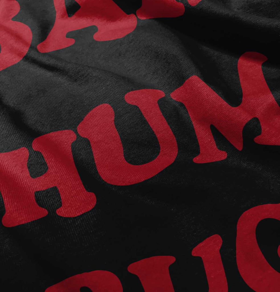 Bah Hum Bug Infant Baby Bib-Direct To Garment Print-Brisco Baby