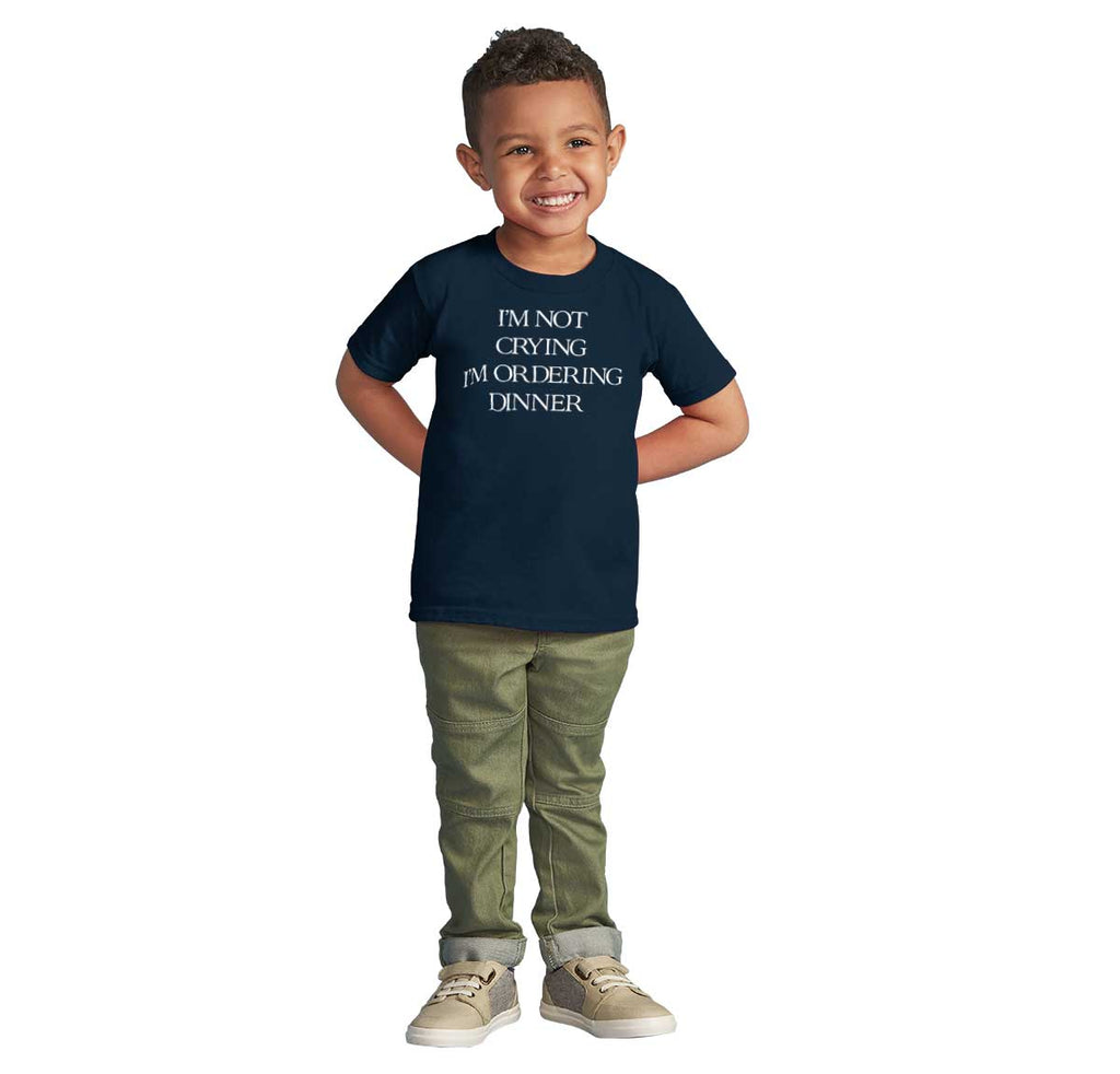 I'm Not Crying Infant Toddler T Shirt-Direct To Garment Print-Brisco Baby