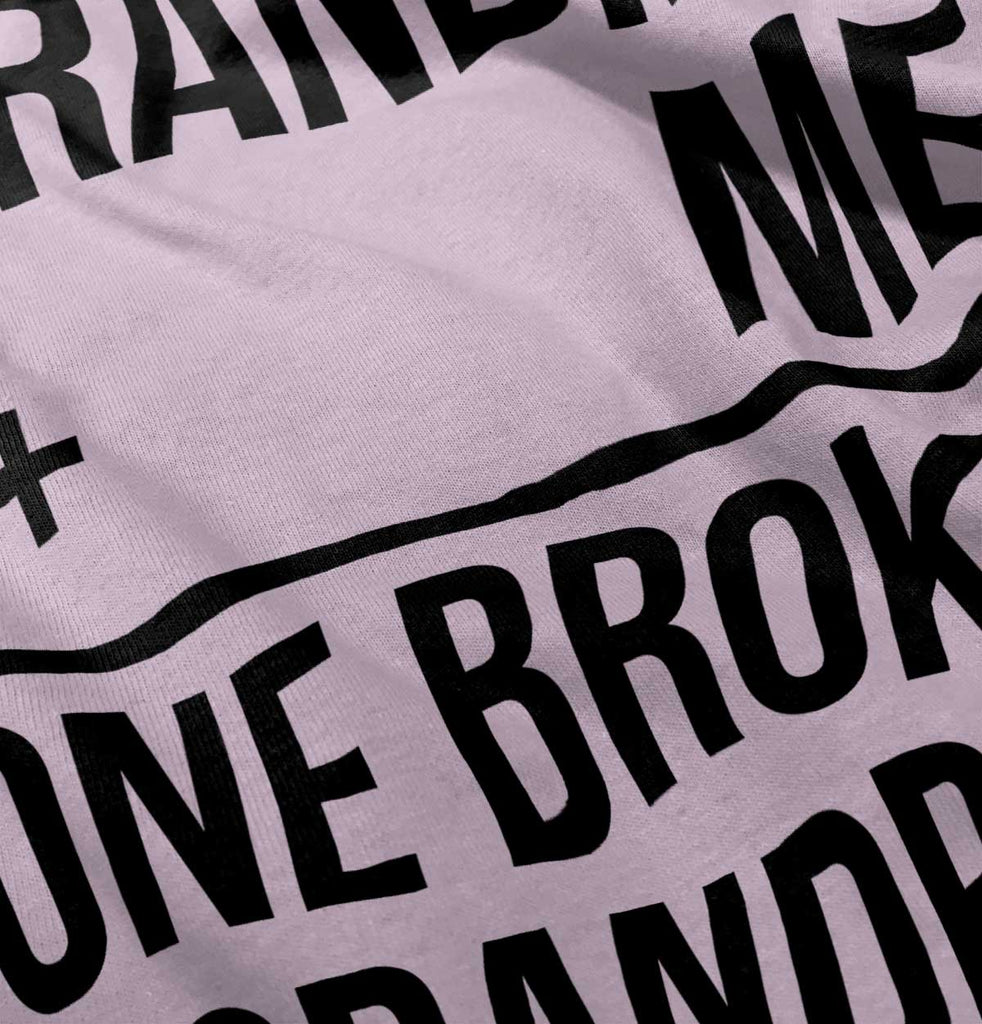 One Broke Grandpa Infant Toddler T Shirt-Direct To Garment Print-Brisco Baby