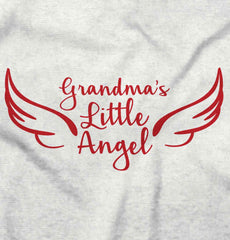 Grandma's Little Angel Infant Toddler T Shirt-Direct To Garment Print-Brisco Baby