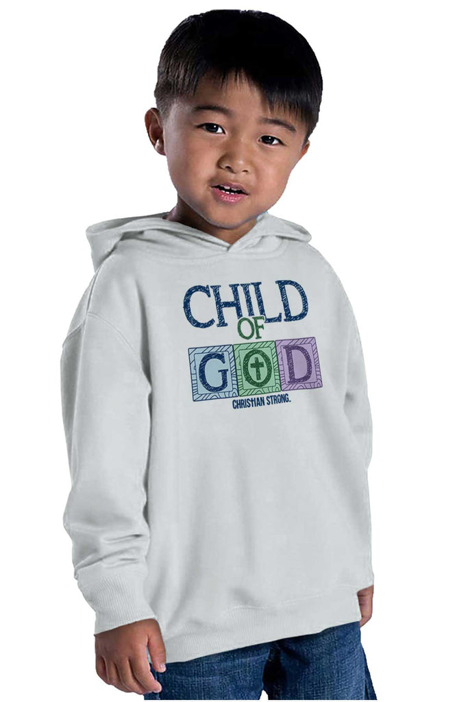 Child of God Toddler Pullover Hoodie-Direct To Garment Print-Brisco Baby