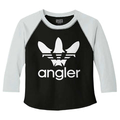 Angler Baseball T-Shirt-Direct To Garment Print-Brisco Baby