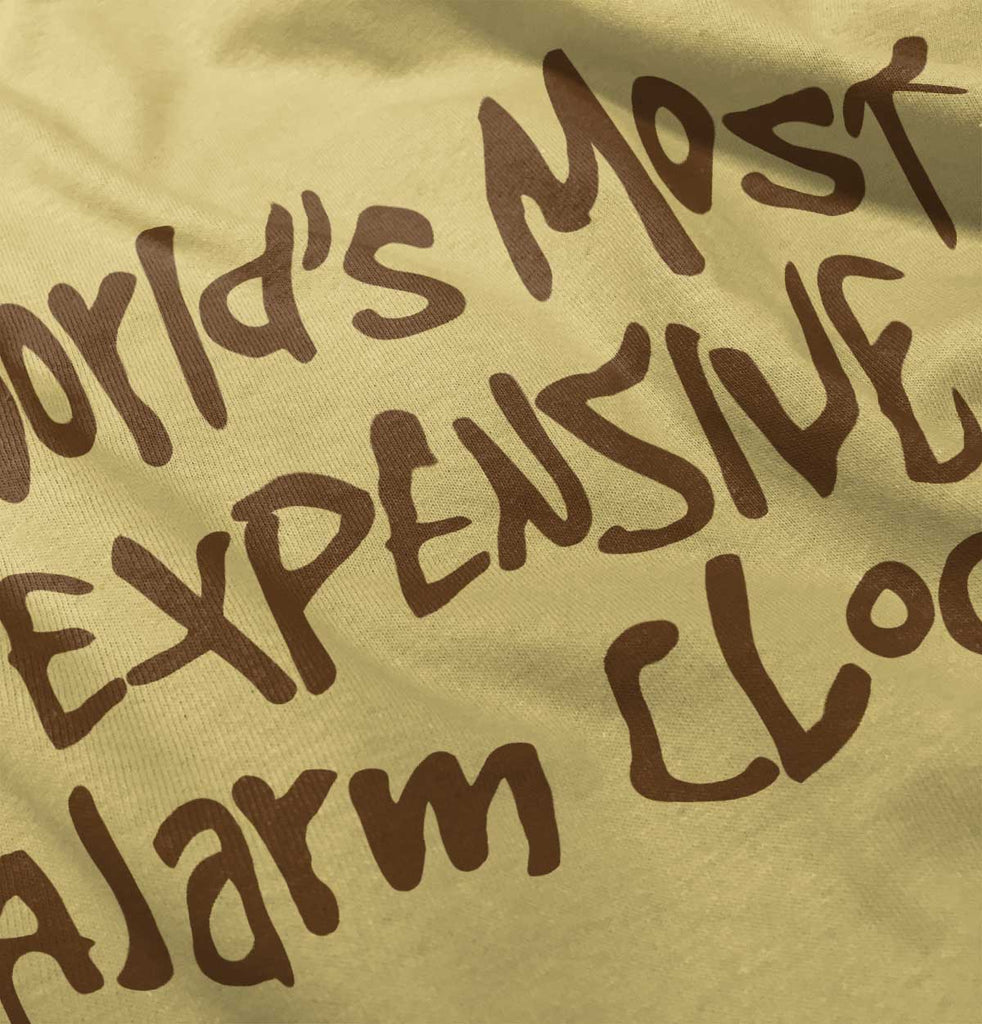 Alarm Clock Infant Toddler T Shirt-Direct To Garment Print-Brisco Baby