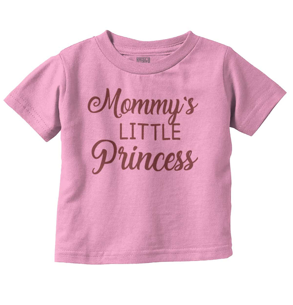 Mommy's Little Princess Infant Toddler T Shirt-Direct To Garment Print-Brisco Baby
