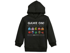 Game On Pac-Man Toddler Pullover Hoodie-Direct To Garment Print-Brisco Baby