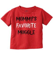 Mommy's Favorite Muggle Infant Toddler T Shirt-Direct To Garment Print-Brisco Baby