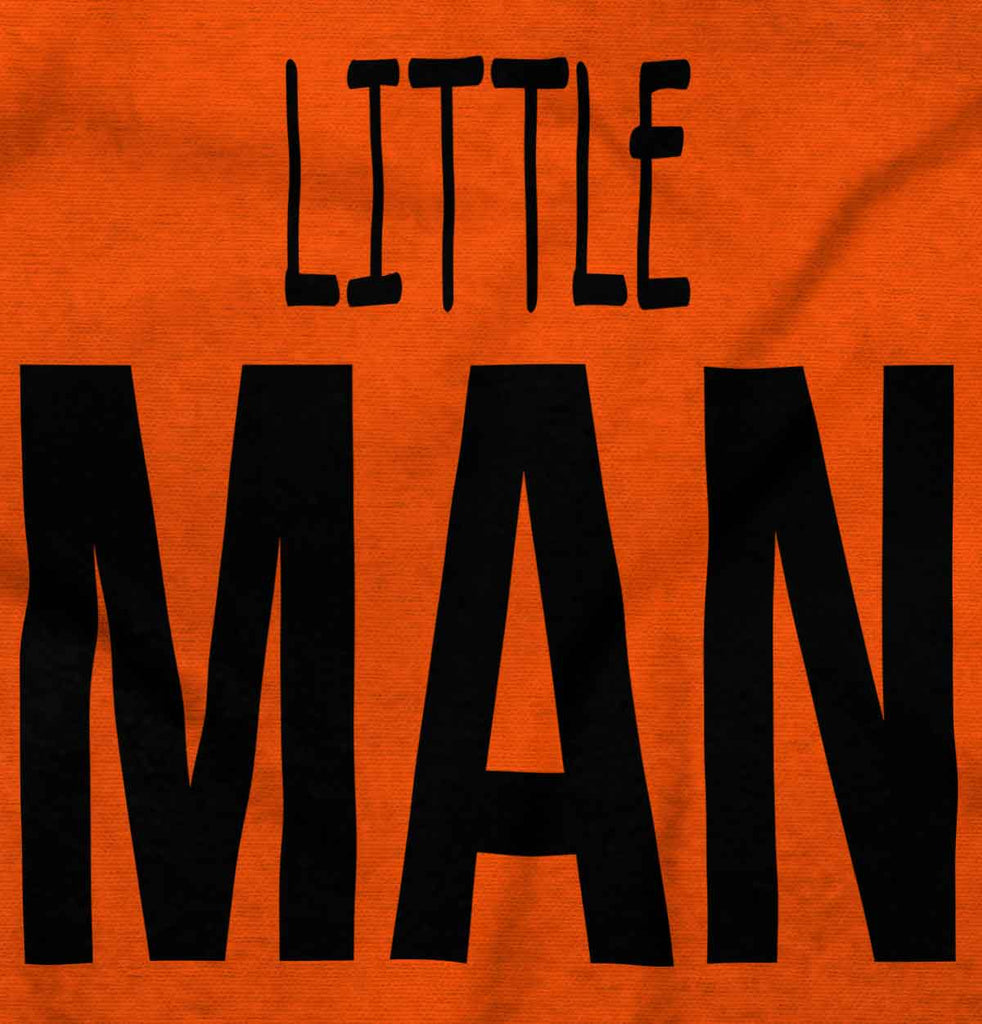 Little Man Romper Bodysuit-Direct To Garment Print-Brisco Baby