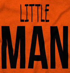 Little Man Romper Bodysuit-Direct To Garment Print-Brisco Baby