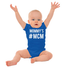 Mommy's MCM Romper Bodysuit-Direct To Garment Print-Brisco Baby