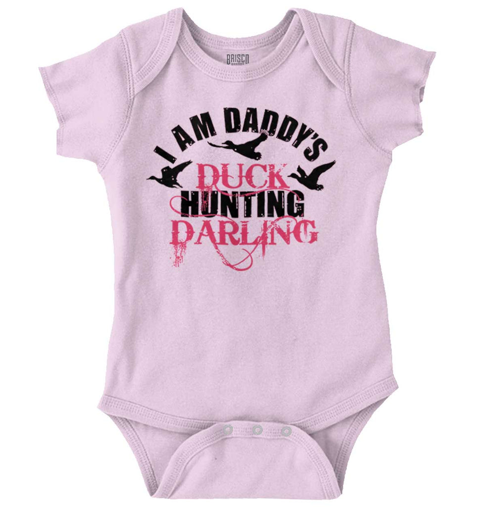 Duck Hunting Darling Romper Bodysuit-Direct To Garment Print-Brisco Baby