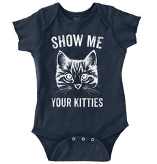 Your Kitties Romper Bodysuit-Direct To Garment Print-Brisco Baby