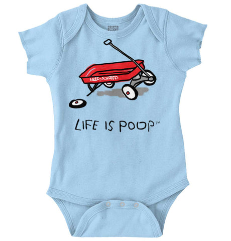 Broken Wagon Romper-Direct To Garment Print-Brisco Baby