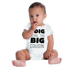 Dig Big Cousin Romper Bodysuit-Direct To Garment Print-Brisco Baby