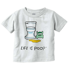 Potty Train Infant Toddler T Shirt-Direct To Garment Print-Brisco Baby