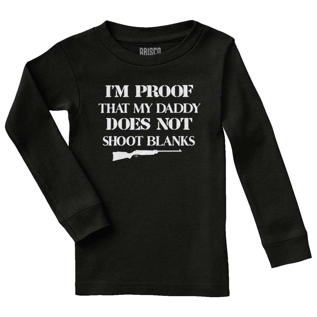 Shoot Blanks Solid Baby Pajama Top-Direct To Garment Print-Brisco Baby