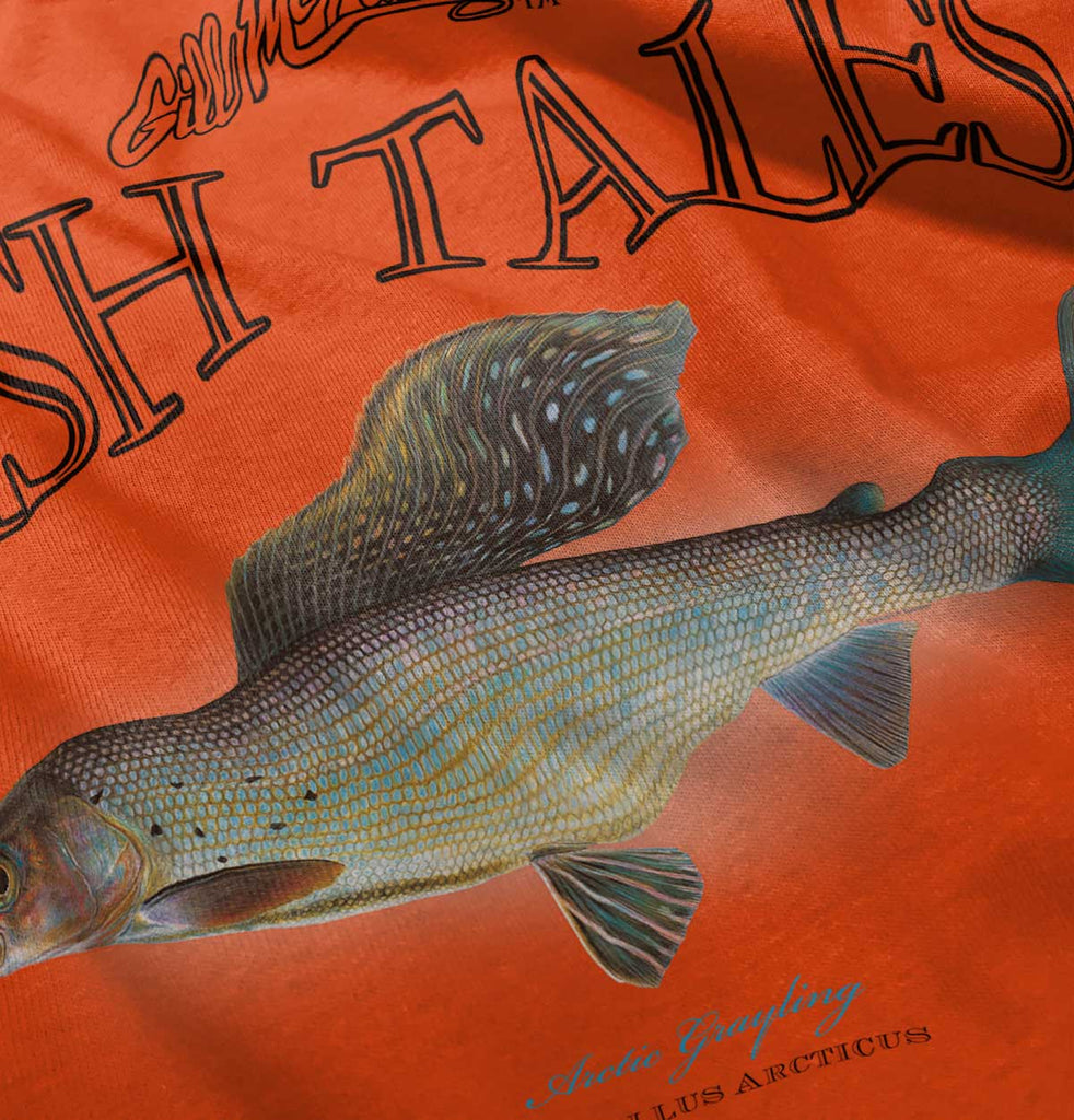 Arctic Grayling Infant Toddler T Shirt-Direct To Garment Print-Brisco Baby