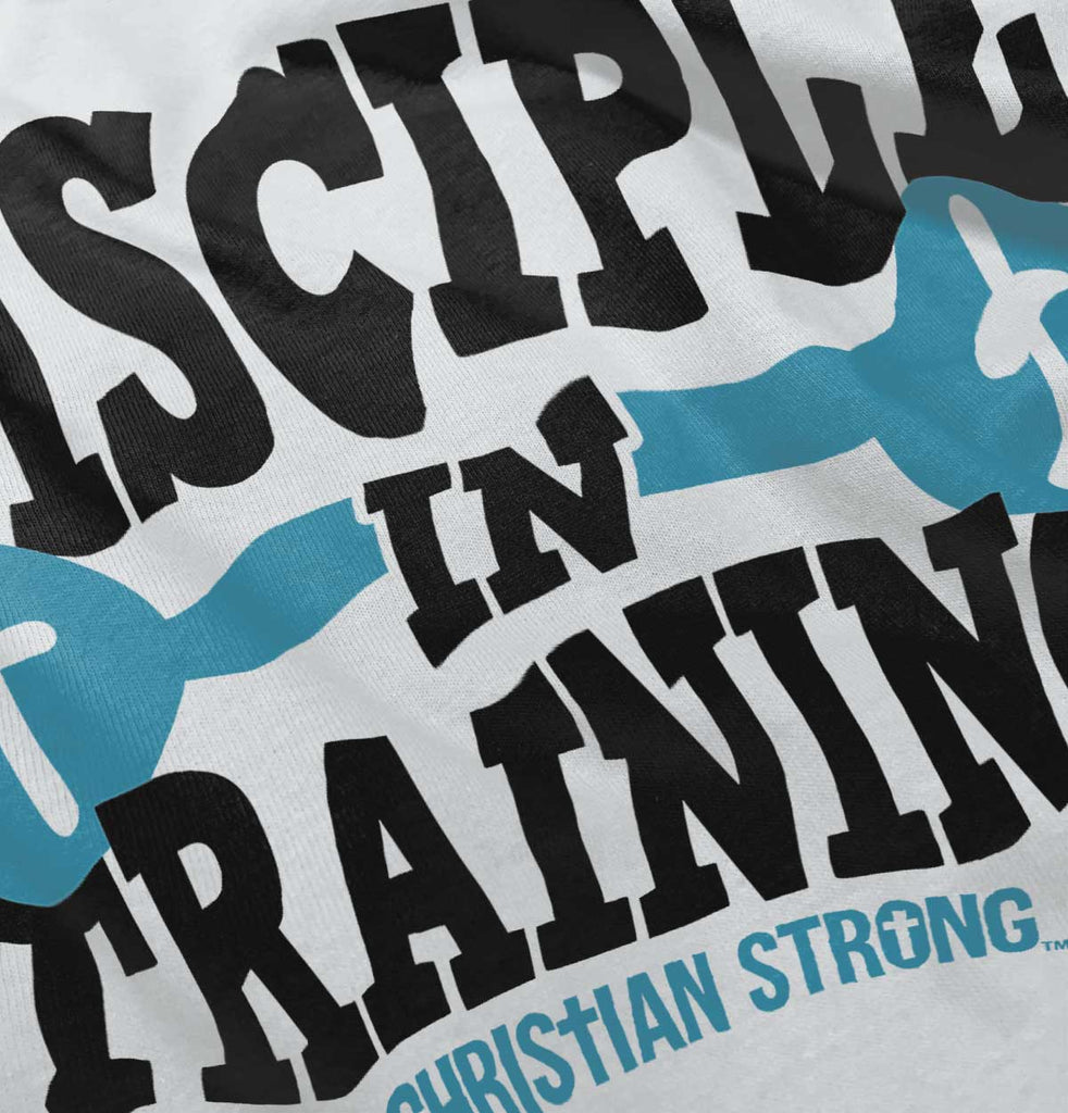 Disciple In Training Infant Baby Bib-Direct To Garment Print-Brisco Baby