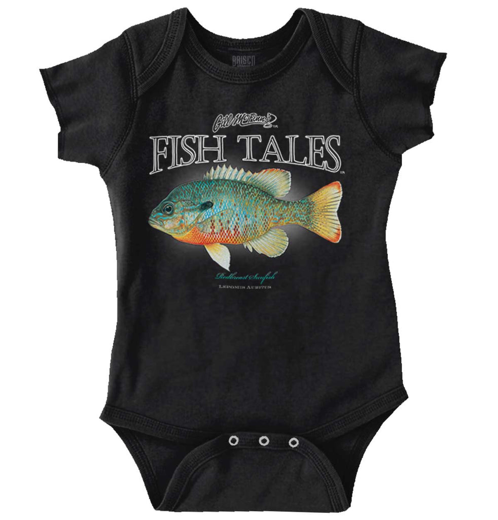 Redbreast Sunfish Romper Bodysuit-Direct To Garment Print-Brisco Baby