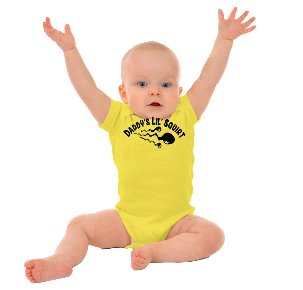 Lil Squirt Romper Bodysuit-Direct To Garment Print-Brisco Baby