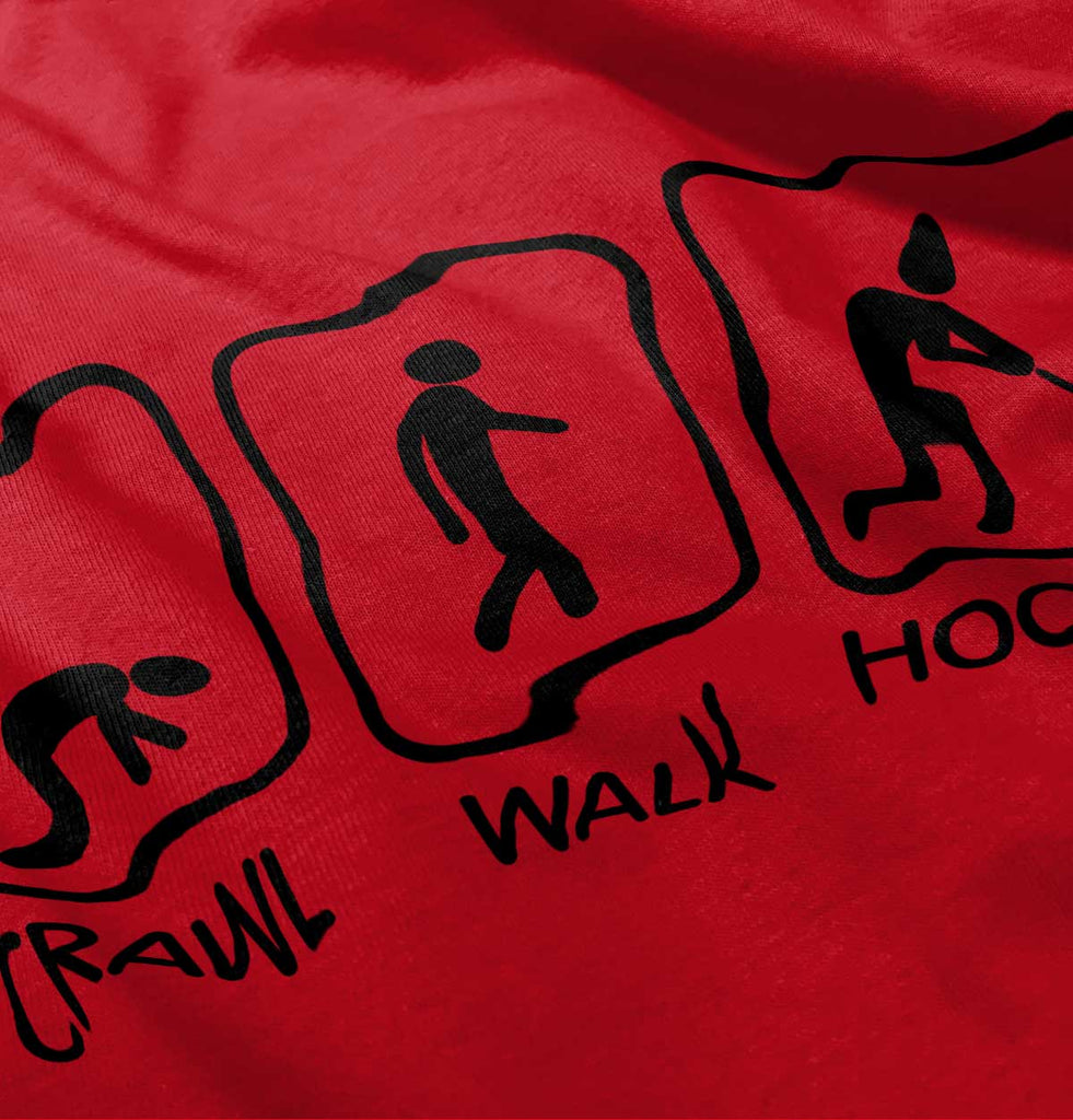 Crawl Walk Hockey Toddler Pullover Hoodie-Direct To Garment Print-Brisco Baby