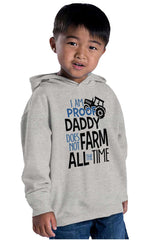Farm All The Time Toddler Pullover Hoodie-Direct To Garment Print-Brisco Baby