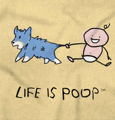 Dog Tail Romper Bodysuit-Direct To Garment Print-Brisco Baby