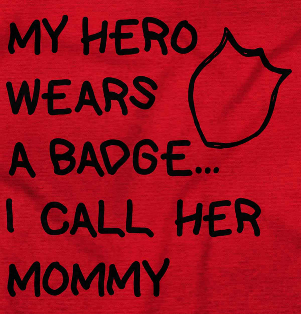 Hero Wears Badge Toddler Pullover Hoodie-Direct To Garment Print-Brisco Baby