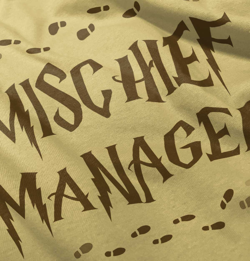 Mischief Managed Infant Toddler T Shirt-Direct To Garment Print-Brisco Baby