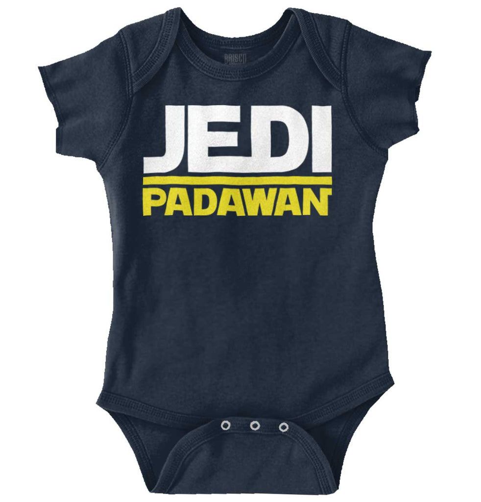 Jedi Padawan Romper Bodysuit-Direct To Garment Print-Brisco Baby