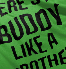 No Buddy Like A Brother Romper Bodysuit-Direct To Garment Print-Brisco Baby