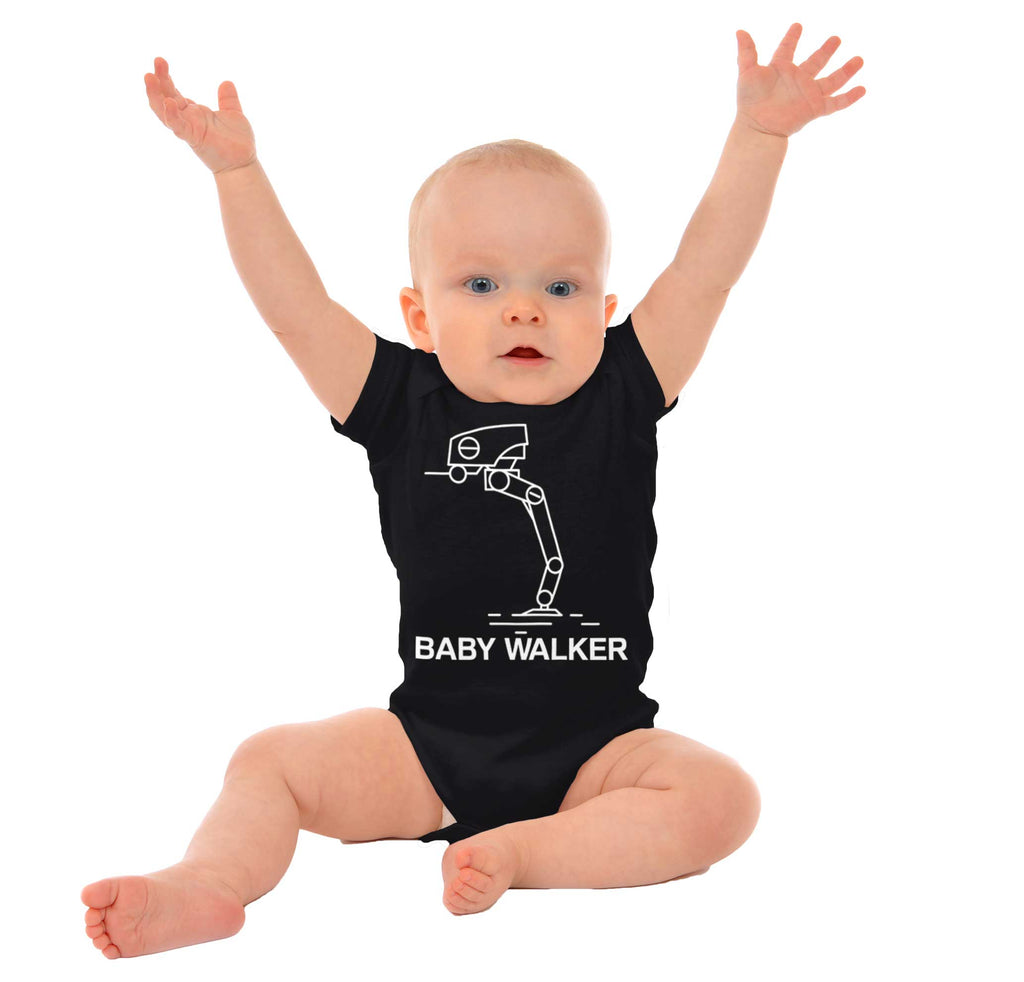 Daddy Walker Romper Bodysuit-Direct To Garment Print-Brisco Baby