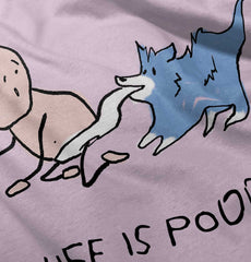 Dog Pull Infant Toddler T Shirt-Direct To Garment Print-Brisco Baby