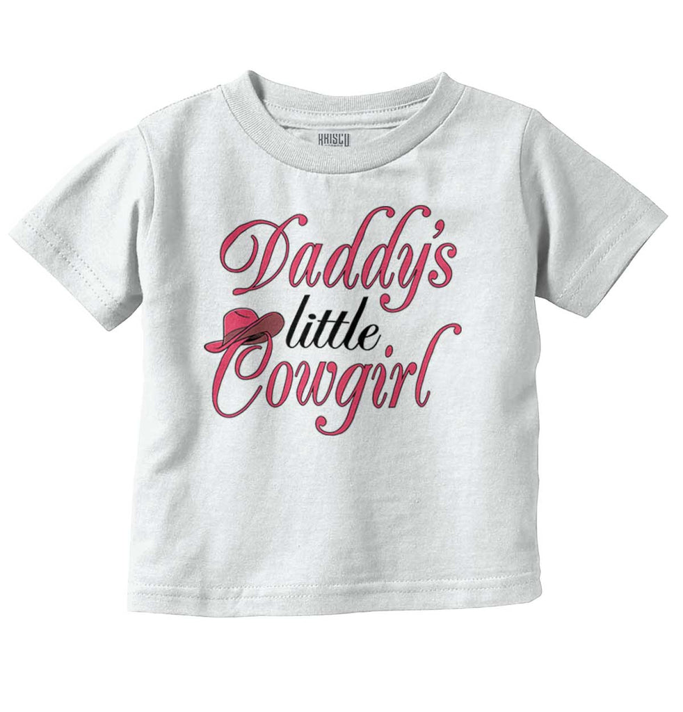 Little Cowgirl Infant Toddler T Shirt-Direct To Garment Print-Brisco Baby